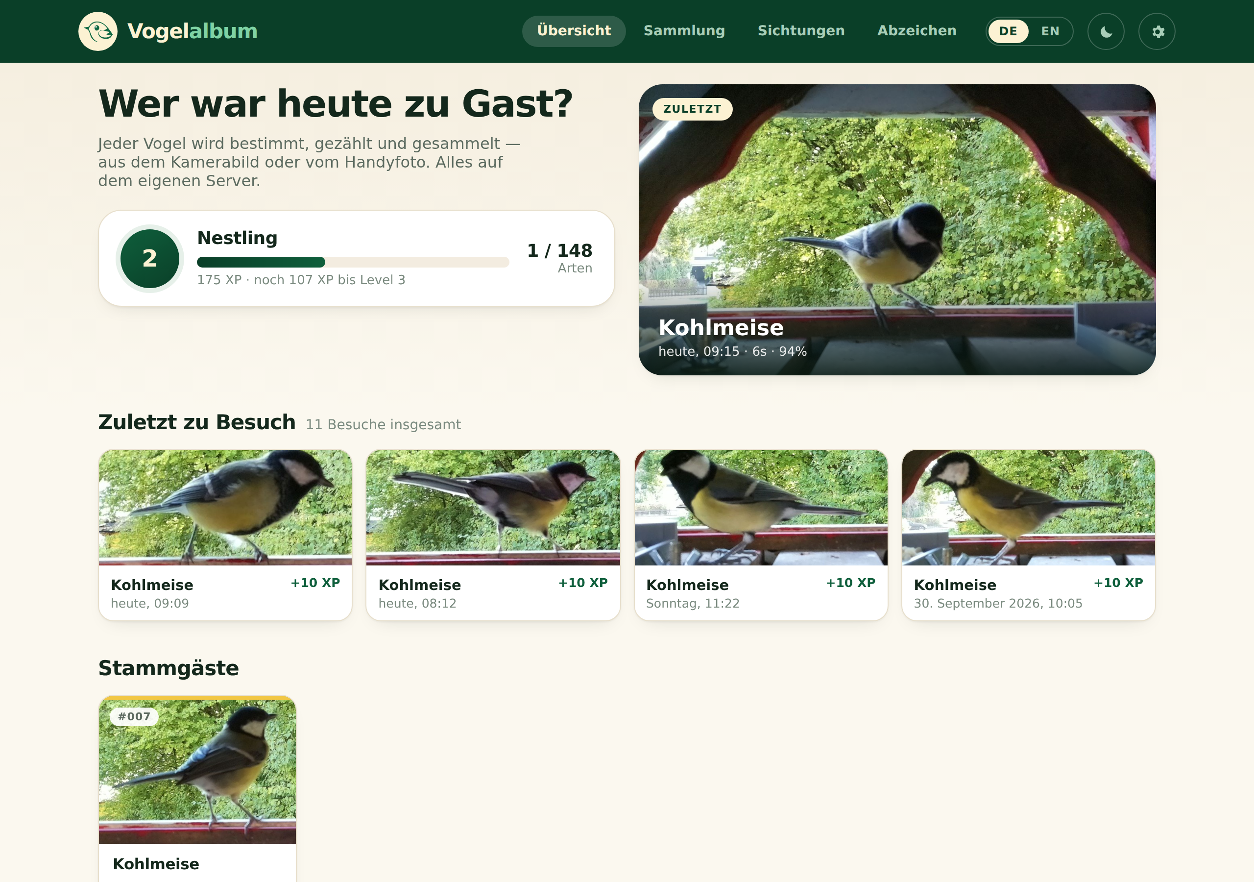 Die Startseite