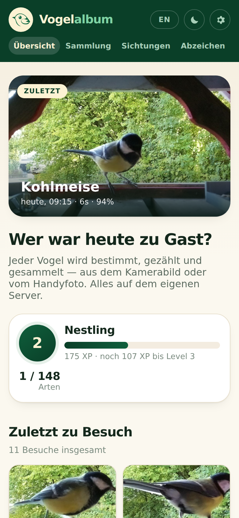 Auf dem Telefon